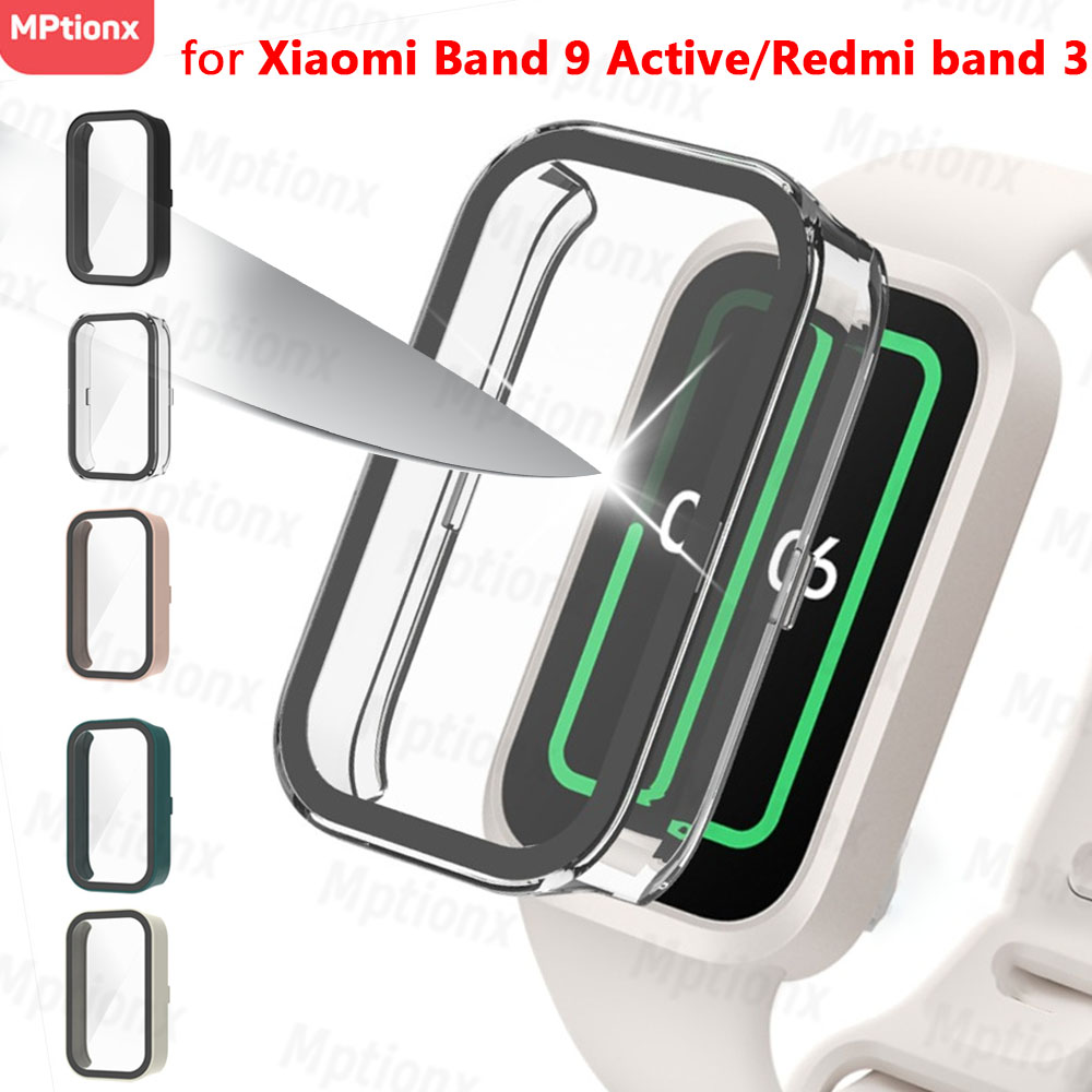 Smartwatch Icon - Tempered Glass+Case for Xiaomi Smart Band