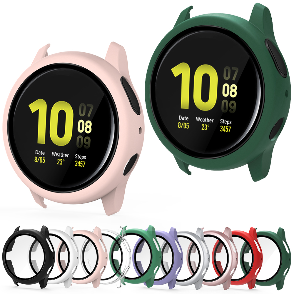 Samsung Smartwatch Ultra Accessories - Case+Glass For Samsung Galaxy Watch Active