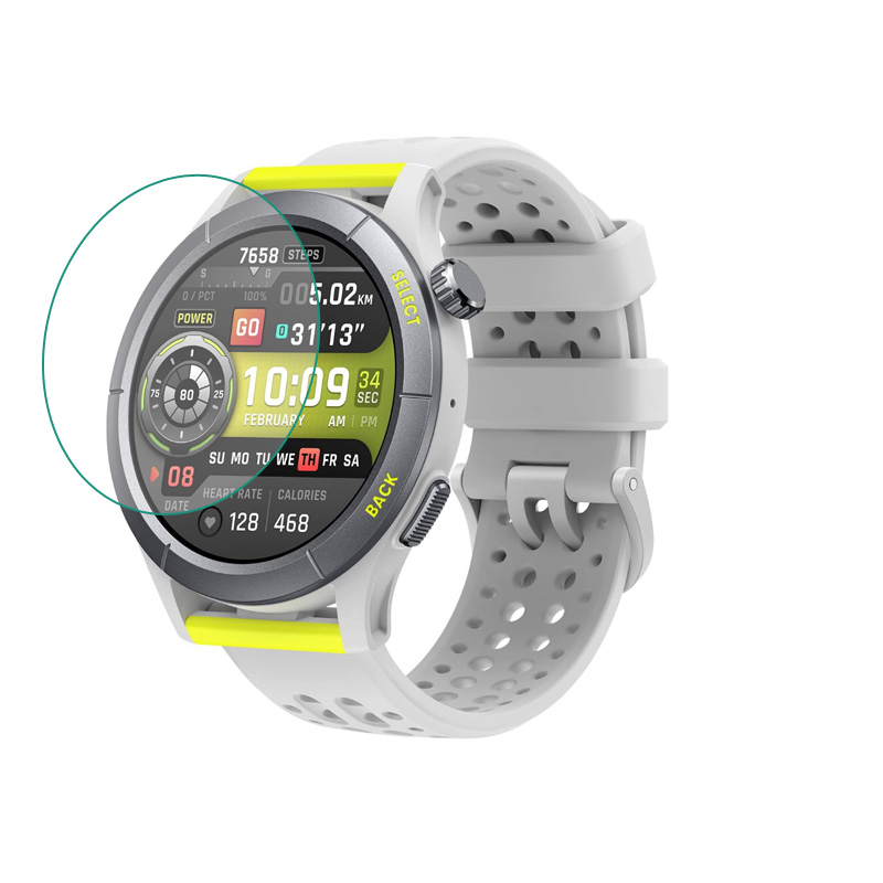 Amazfit Smartwatch Accessories - Hard Glass Smartwatch HD Clear Protective