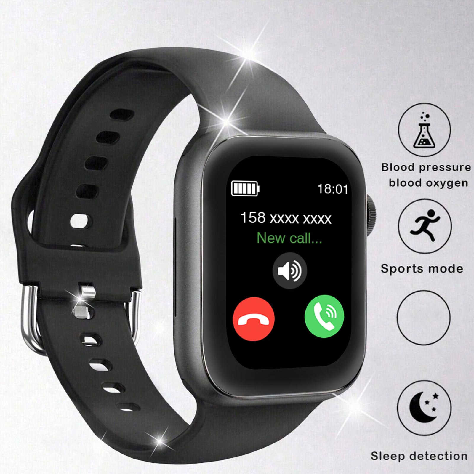Smartwatch Instagram - Smart Watch, Wireless Call/Dial, Multi-Sport Mode,