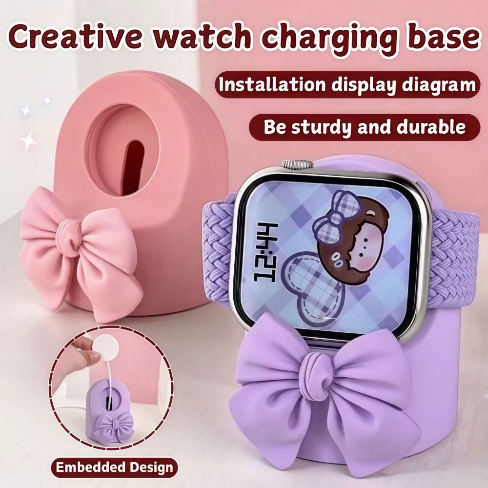 Bow Smart Watch Charger Stand  - Watch Charging Dock ulasan dan harga