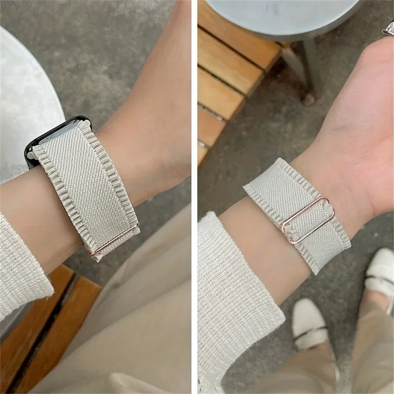 Woman Lace Elastic Nylon Band  - Solo Loop Strap ulasan dan harga