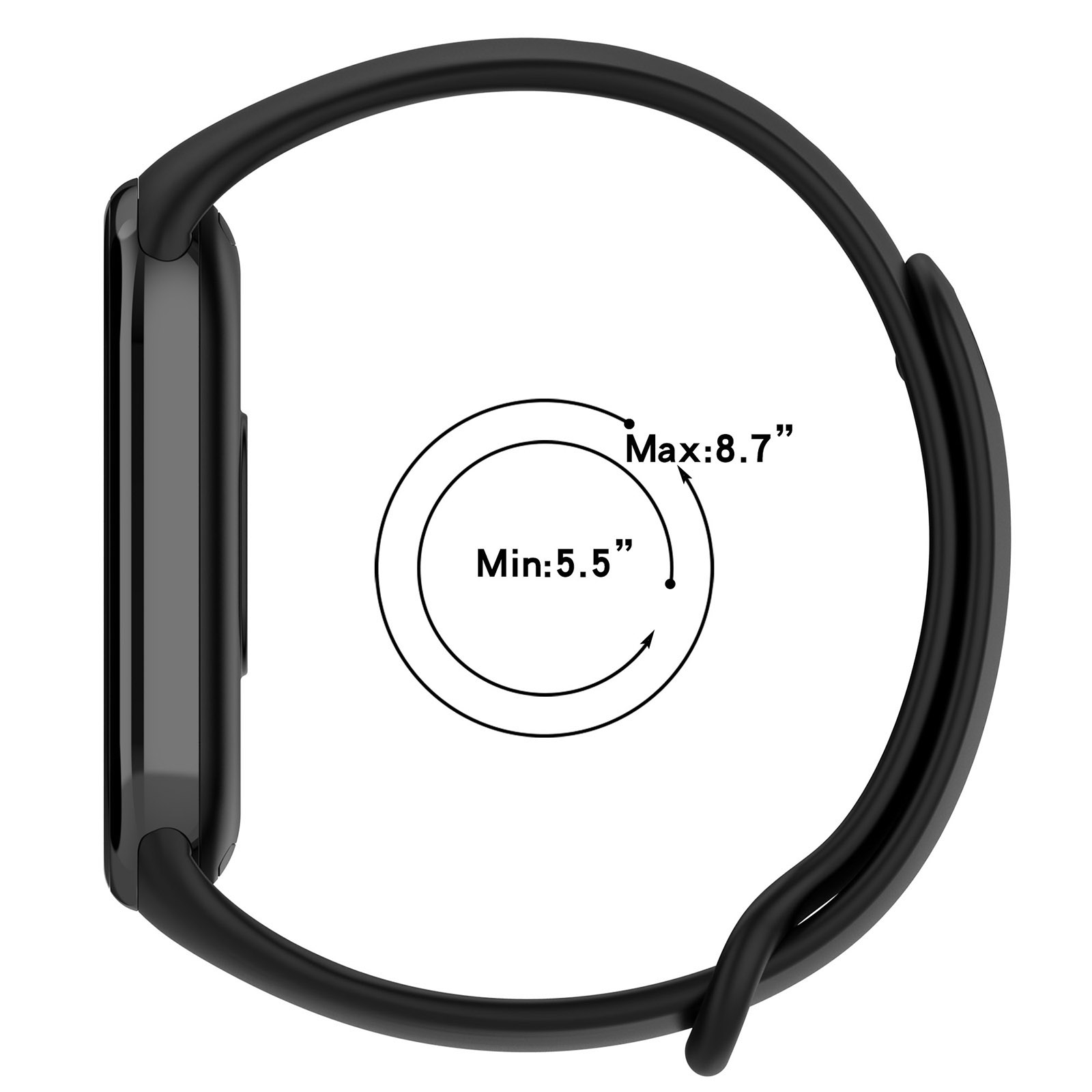 Silicone Bracelet for Mi band  - Smartwatch Nexus ulasan dan harga