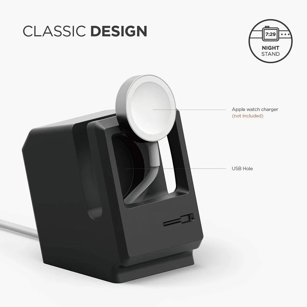 Silicone Charger Stand For App - Watch Charging Dock ulasan dan harga