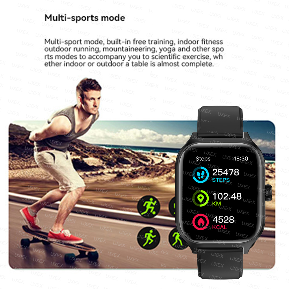 New Smart Watch Men Women 2.01 - Smartwatch Custom ulasan dan harga