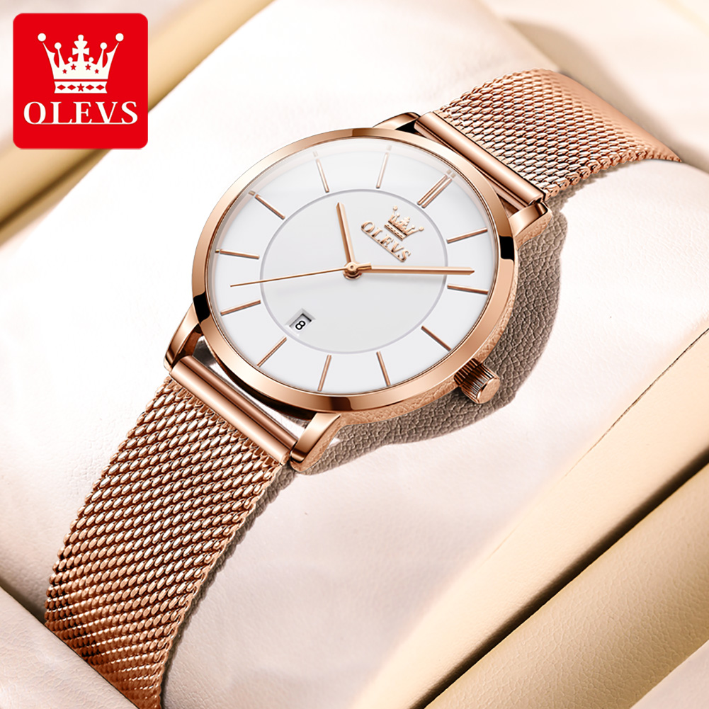 OLEVS Woman Watch 5869 Elegant - Accessories With Watch ulasan dan harga