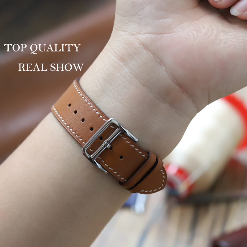 With Gift Box Genuine Leather  - Smartwatch Accessories Shop ulasan dan harga