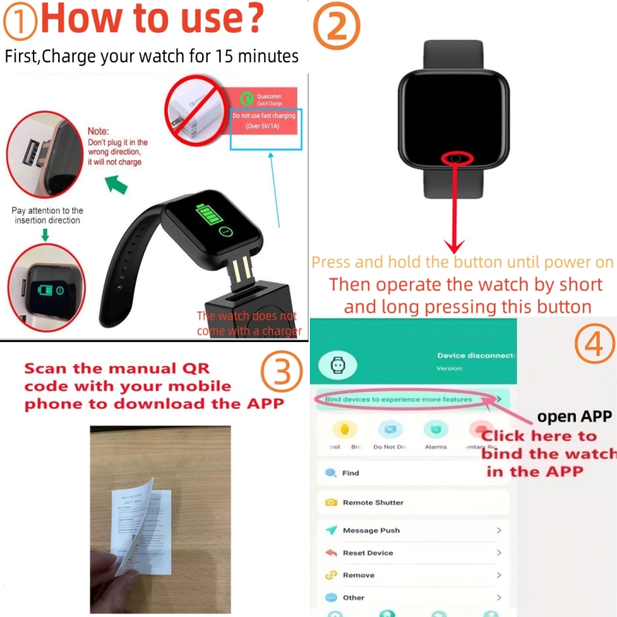 Smart Watch For Men Women Spor - Android Smartwatch Accessories ulasan dan harga