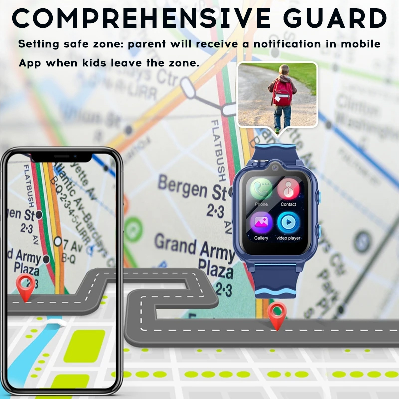 Wonlex Smart Watch Kids 4G KT1 - Android Smartwatch Accessories ulasan dan harga