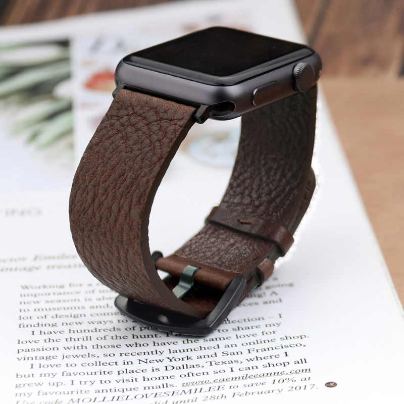 Italian Calfskinl Strap for Ap - Smartwatch Accessories Shop ulasan dan harga