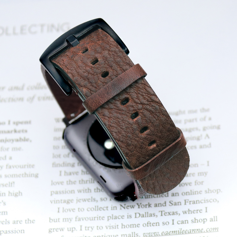 Italian Calfskinl Strap for Ap - Smartwatch Accessories Shop ulasan dan harga