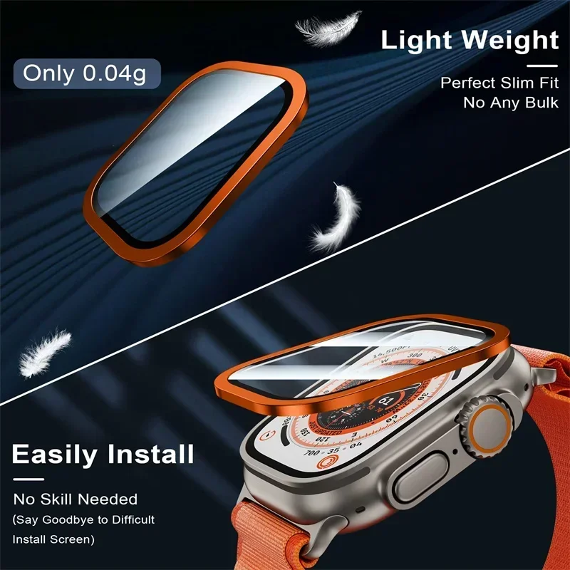 2PCS Tempered Glass for Apple  - Apple Smartwatch Accessories ulasan dan harga