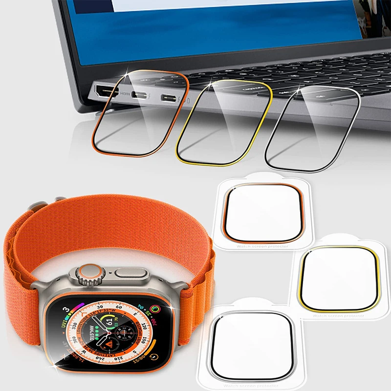 Tempered Glass for Apple Watch - Apple Smartwatch Accessories ulasan dan harga