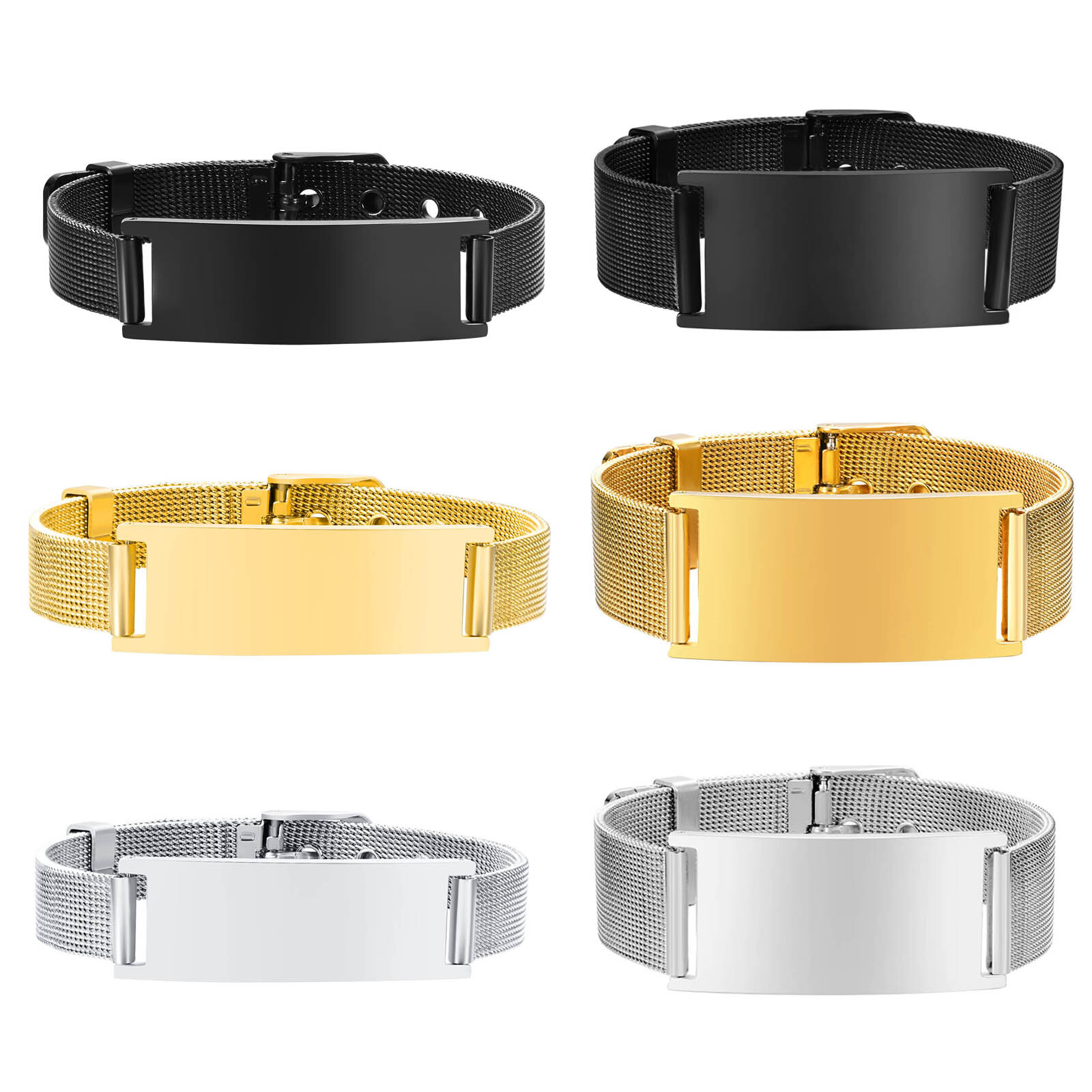Personalized Photo Bracelet, S - Stainless Mesh Band ulasan dan harga