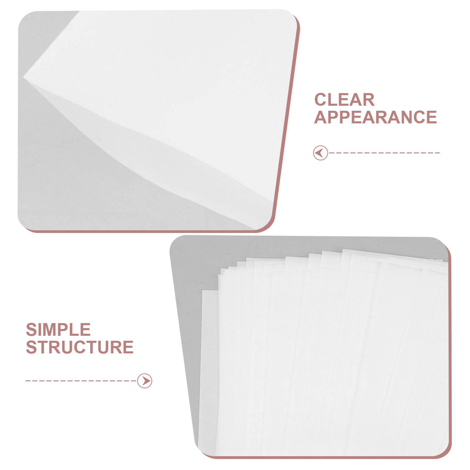 200Pcs Clear Frosted Flat Pouc - Screen Protector Film ulasan dan harga