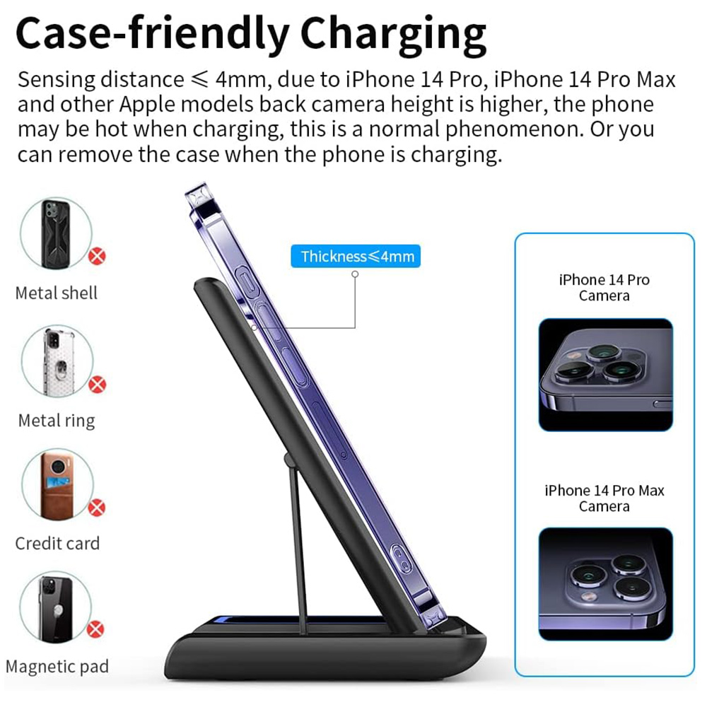 15W 3 in 1 Wireless Charger St - Watch Charger Cable ulasan dan harga