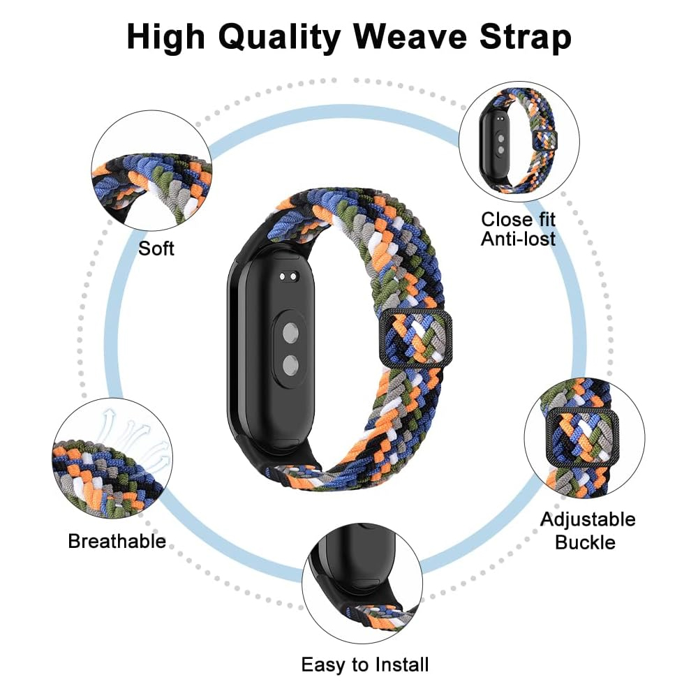 Strap for Xiaomi Mi Band 10 8  - Solo Loop Strap ulasan dan harga