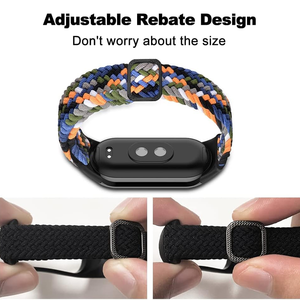 Strap for Xiaomi Mi Band 10 8  - Solo Loop Strap ulasan dan harga