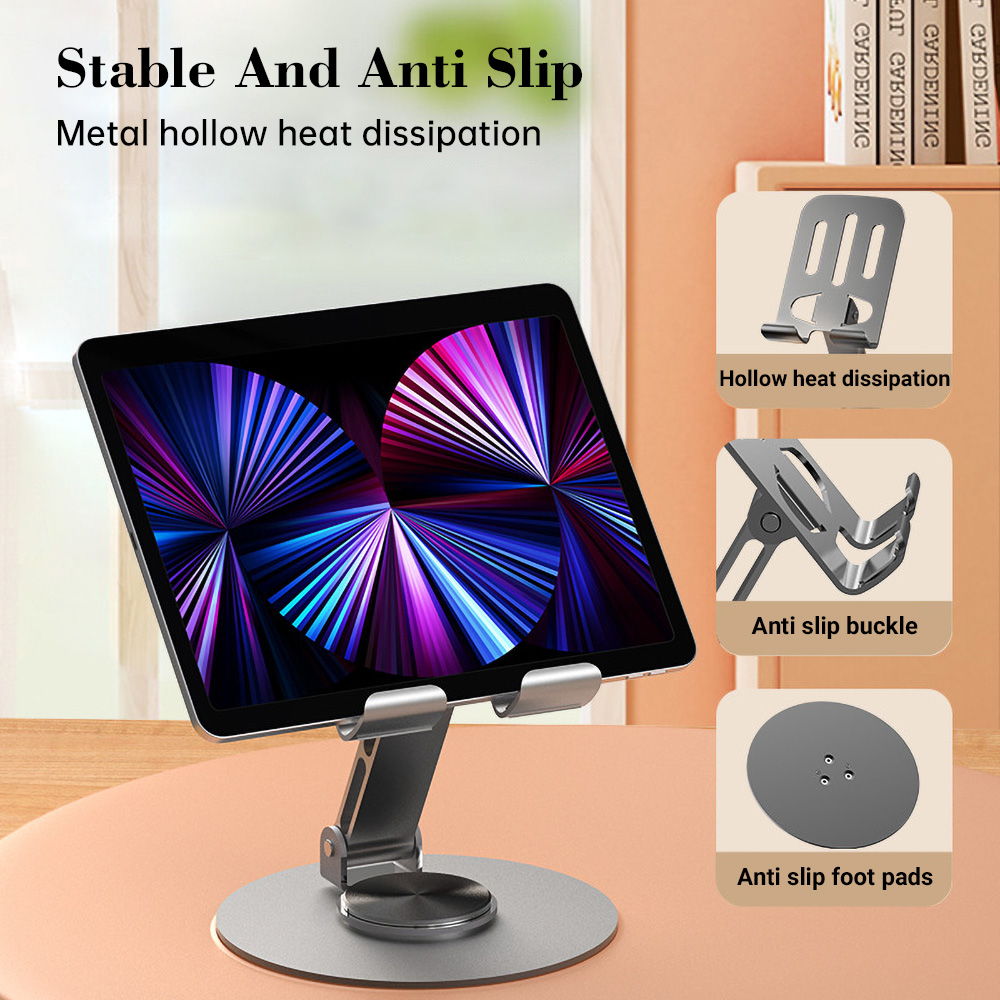 360°Rotating Tablet Phone Stan - Accessories With Watch ulasan dan harga