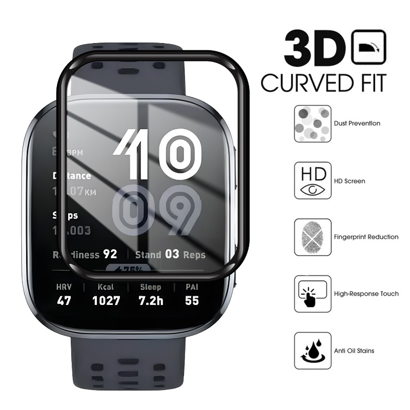 1-5Pcs HD Screen Protector for - Amazfit Smartwatch Accessories ulasan dan harga