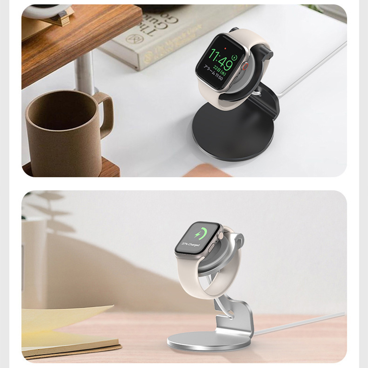 Aluminum Bracket Charger Dock  - Watch Charging Dock ulasan dan harga