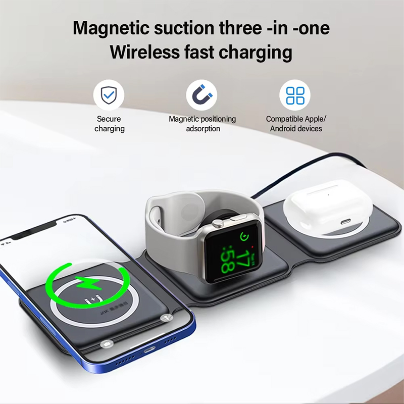 Universal Qi2 Magnetic Foldabl - Watch Charger Cable ulasan dan harga