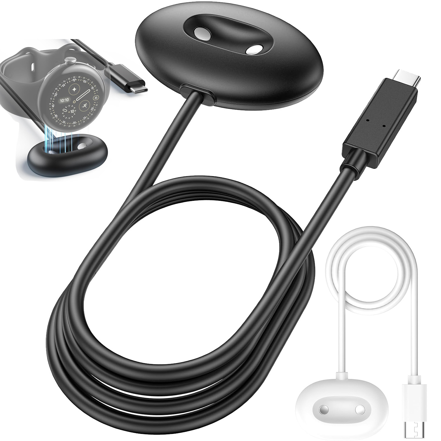 Charger Cable for Google Pixel - Smartwatch Nexus ulasan dan harga