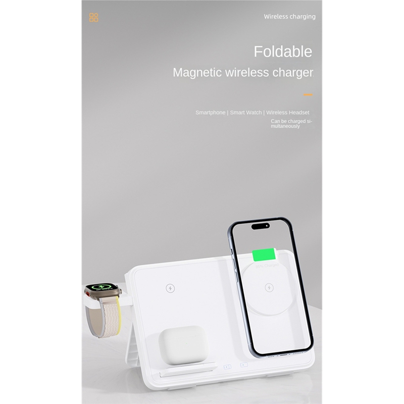 Wireless Charging Dock with LE - Watch Charging Dock ulasan dan harga