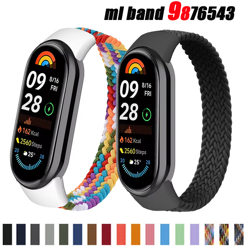Strap for Mi Band 9/8/7/6/5/4/ - Solo Loop Strap ulasan dan harga