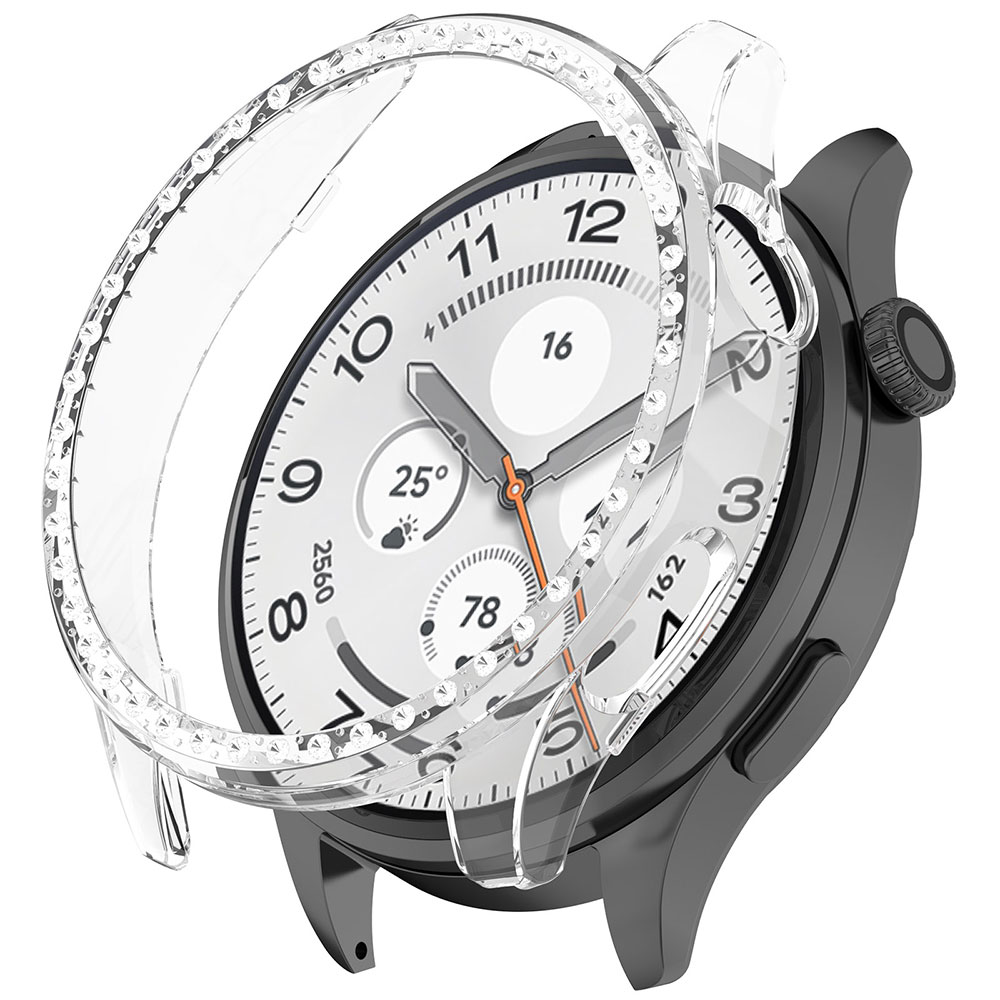 Bling PC Case + Glass Film For - Android Smartwatch Accessories ulasan dan harga