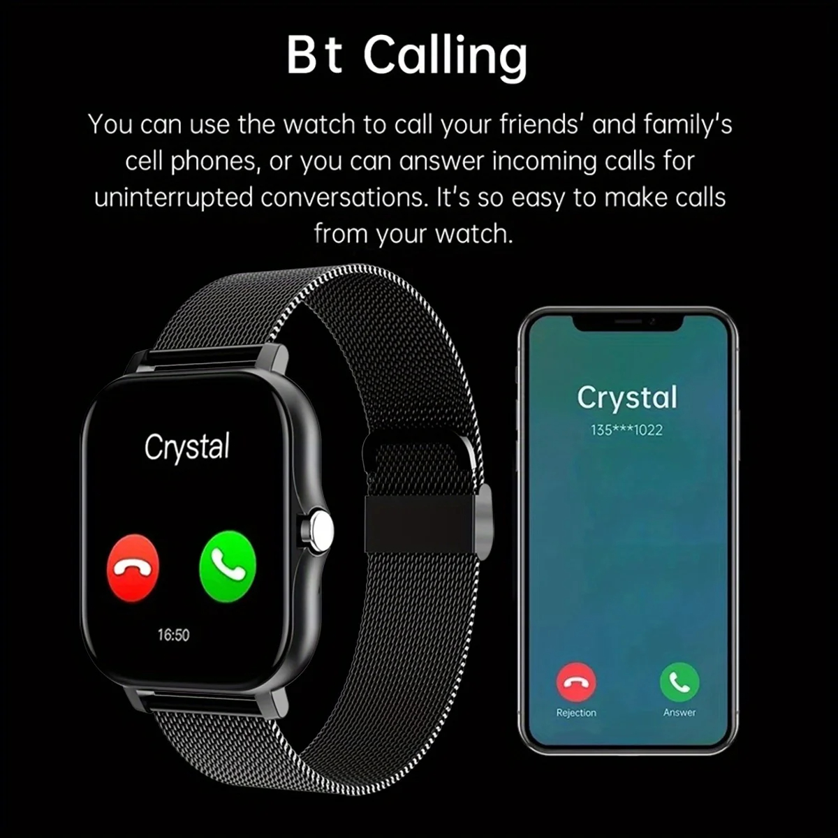Smart Watch For Android IOS Wa - Smartwatch Instagram ulasan dan harga