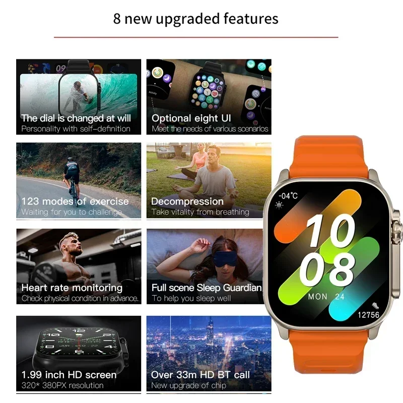 New Series 9 Watch PK HK8 PRO  - Smartwatch Nexus ulasan dan harga