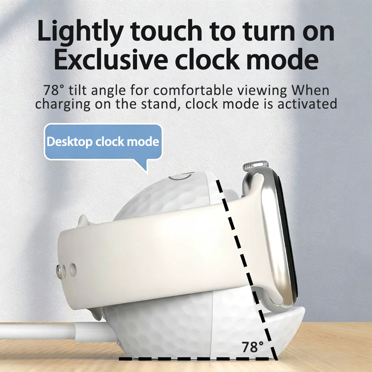 Portable RGB Lighting Wireless - Watch Charging Dock ulasan dan harga