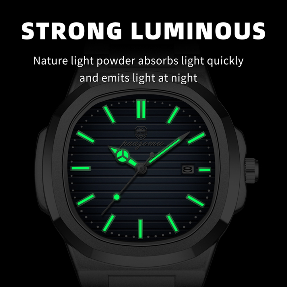 PAAZOMU Business Men Square Wa - Smartwatch Nexus ulasan dan harga