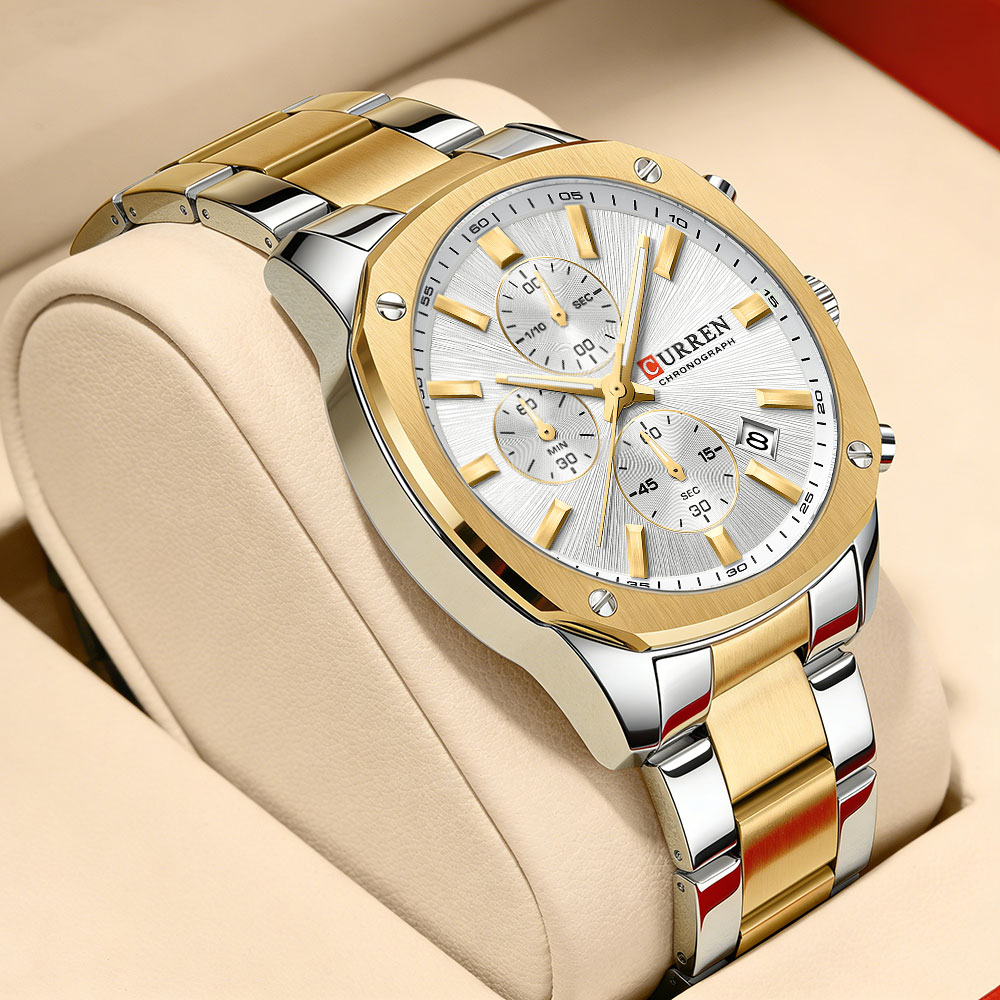 CURREN Modern Men's 42mm Sport - Accessories With Watch ulasan dan harga