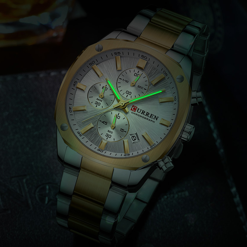 CURREN Modern Men's 42mm Sport - Accessories With Watch ulasan dan harga