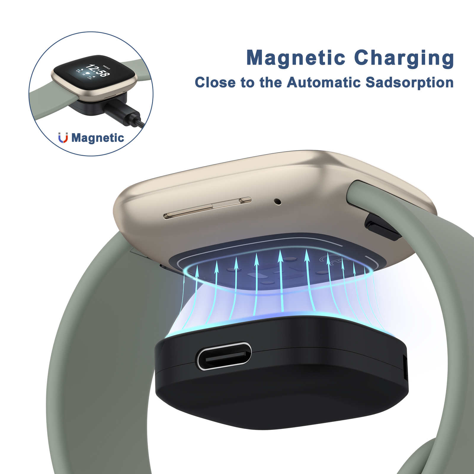Watch Charger Head for Fitbit  - Smartwatch Nexus ulasan dan harga