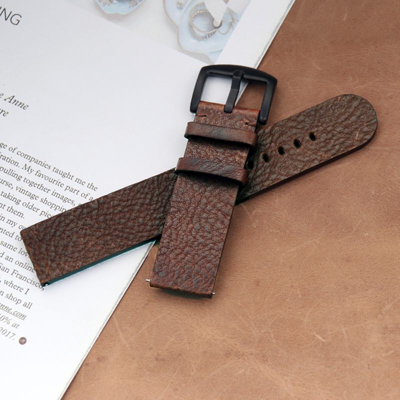 Italian Calfskinl 22mm Watch S - Smartwatch Accessories Shop ulasan dan harga