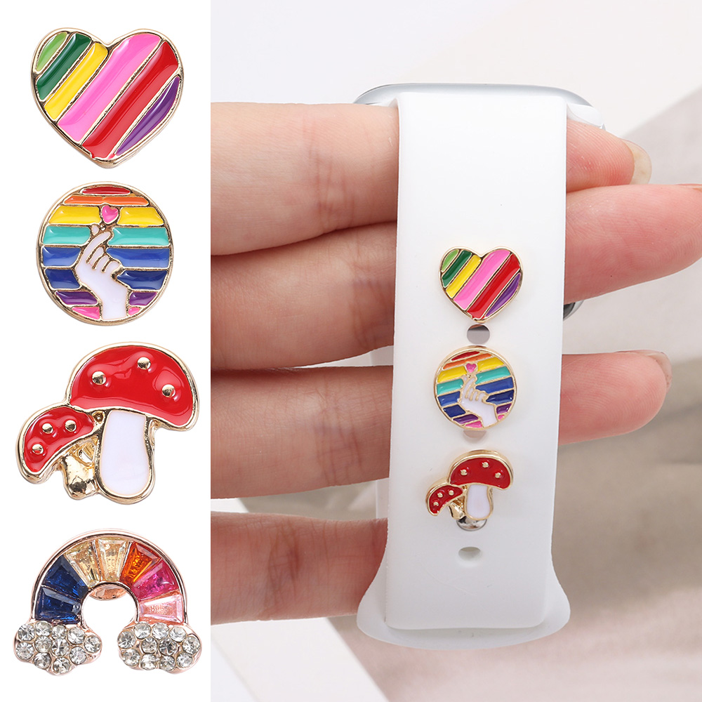Charms for Apple watch Silicon - Samsung Smartwatch Ultra Accessories ulasan dan harga