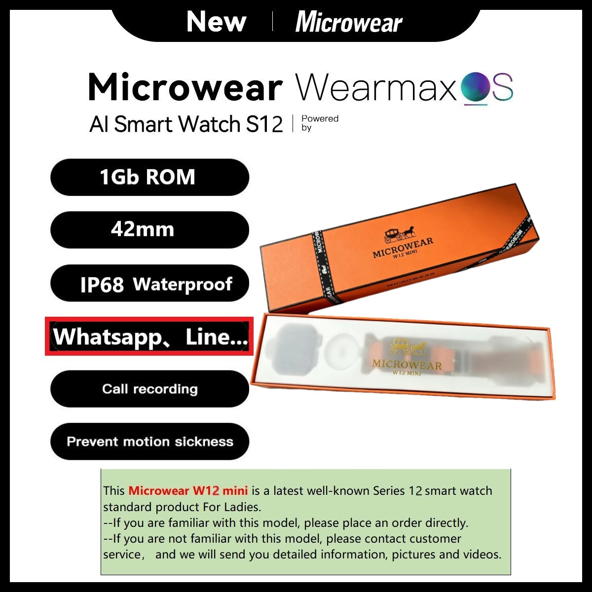 Microwear W12mini W11mini Watc - Smartwatch M Active ulasan dan harga