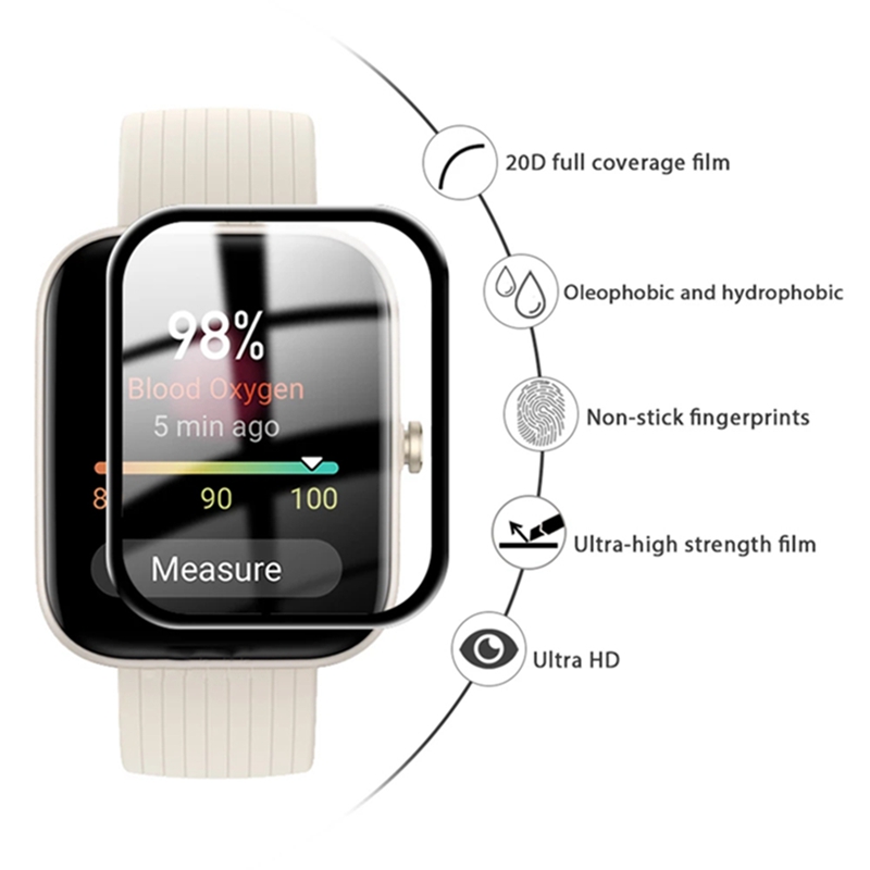 1-5Pcs Screen Protector For Am - Amazfit Smartwatch Accessories ulasan dan harga
