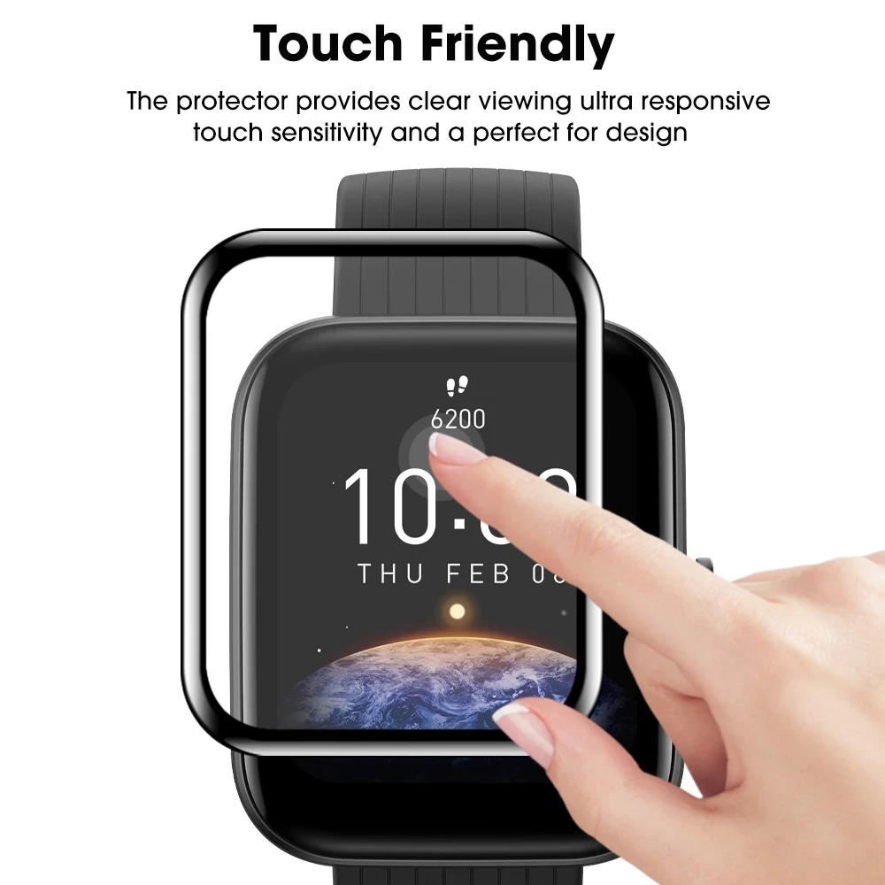 1-5Pcs Screen Protector For Am - Amazfit Smartwatch Accessories ulasan dan harga