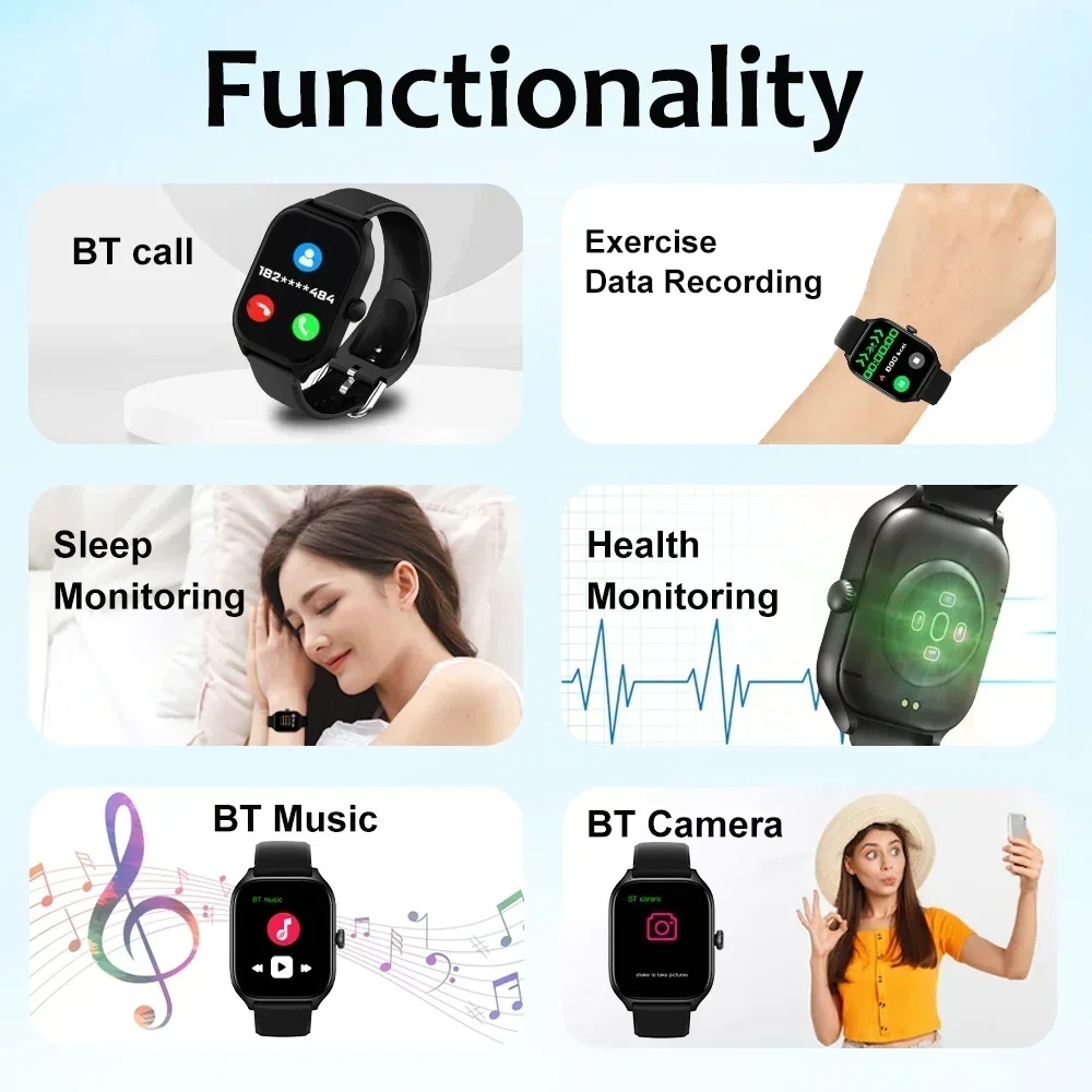 2026 New Men's Smart Watch Wom - Smartwatch Instagram ulasan dan harga