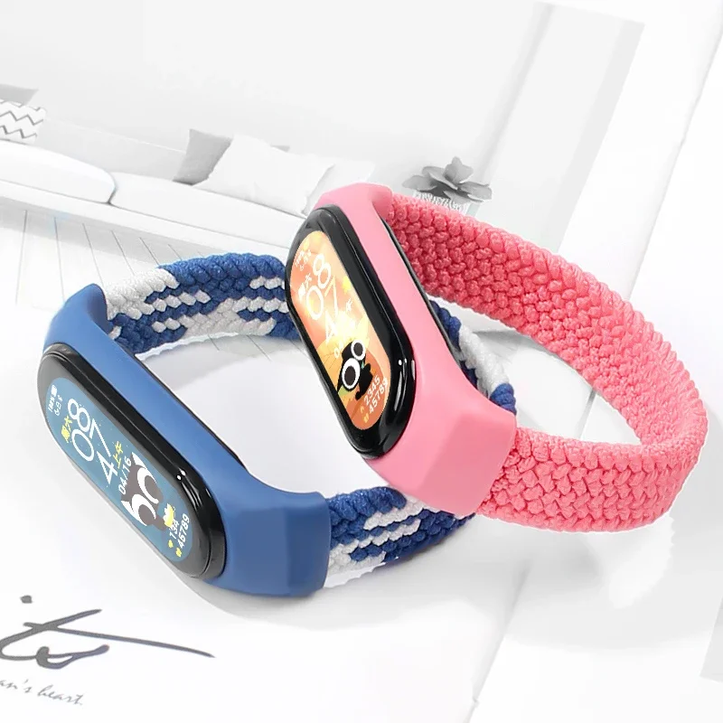 Strap for Mi band 7 8 6 5 Nylo - Solo Loop Strap ulasan dan harga