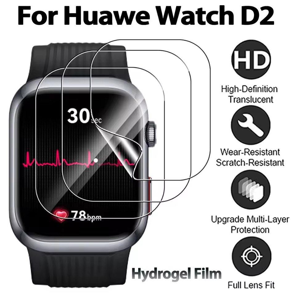 3pcs TPU Hydrogel Films for Hu - Huawei Smartwatch Accessories ulasan dan harga