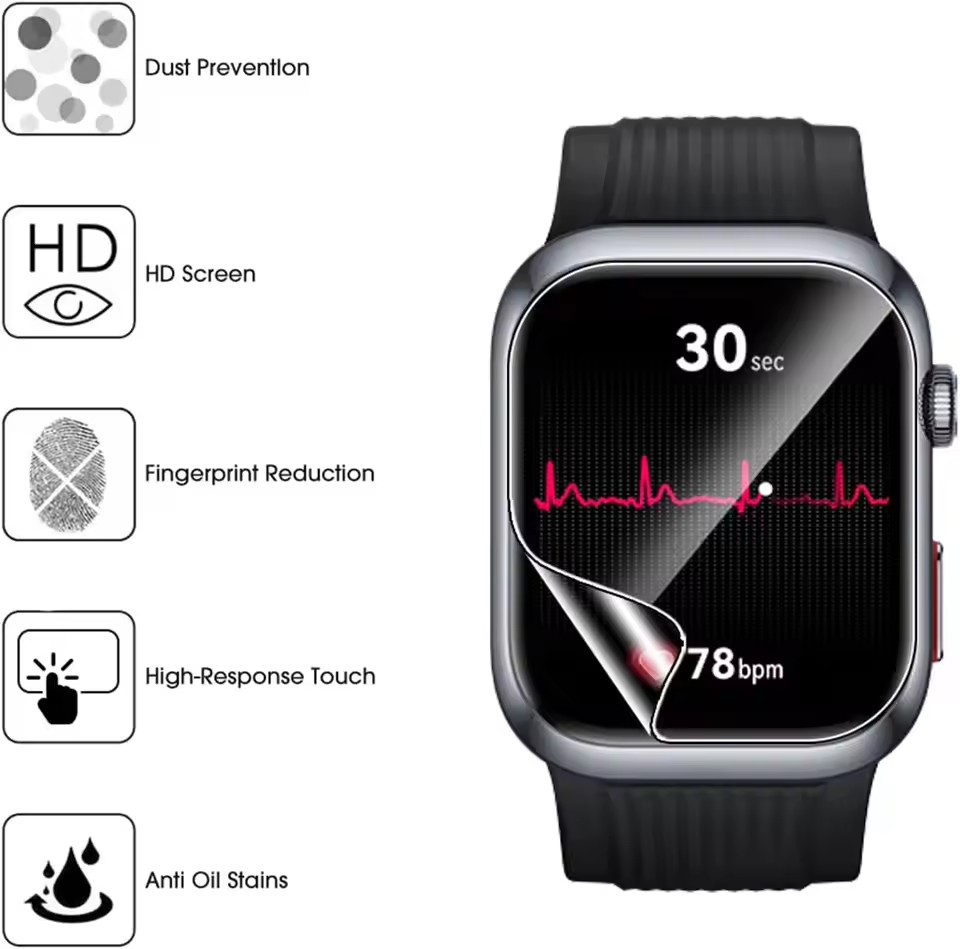 3pcs TPU Hydrogel Films for Hu - Huawei Smartwatch Accessories ulasan dan harga