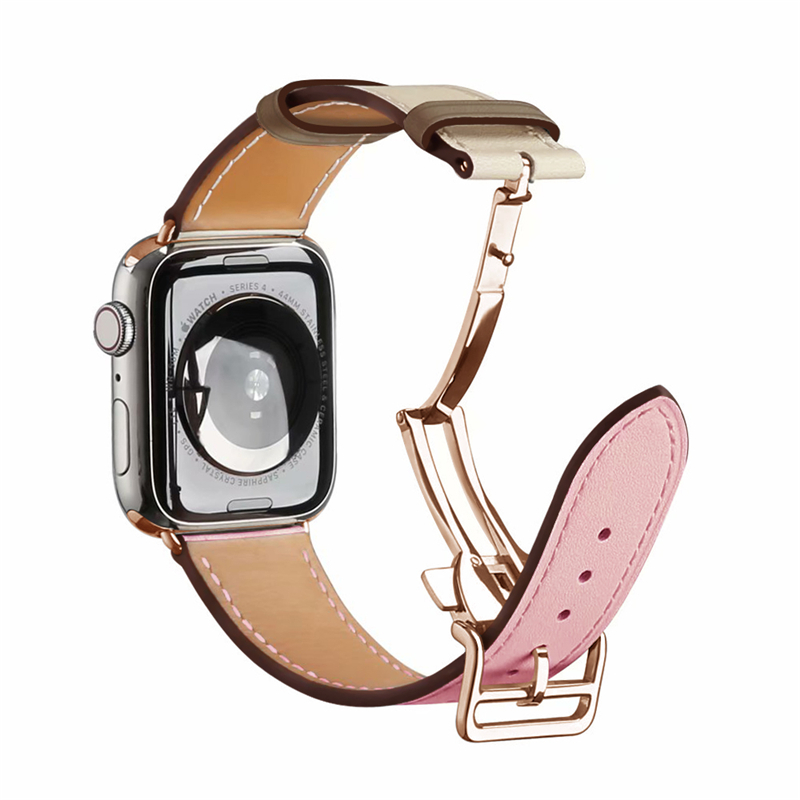 Rose Gold Buckle Strap For App - Smartwatch Accessories Shop ulasan dan harga