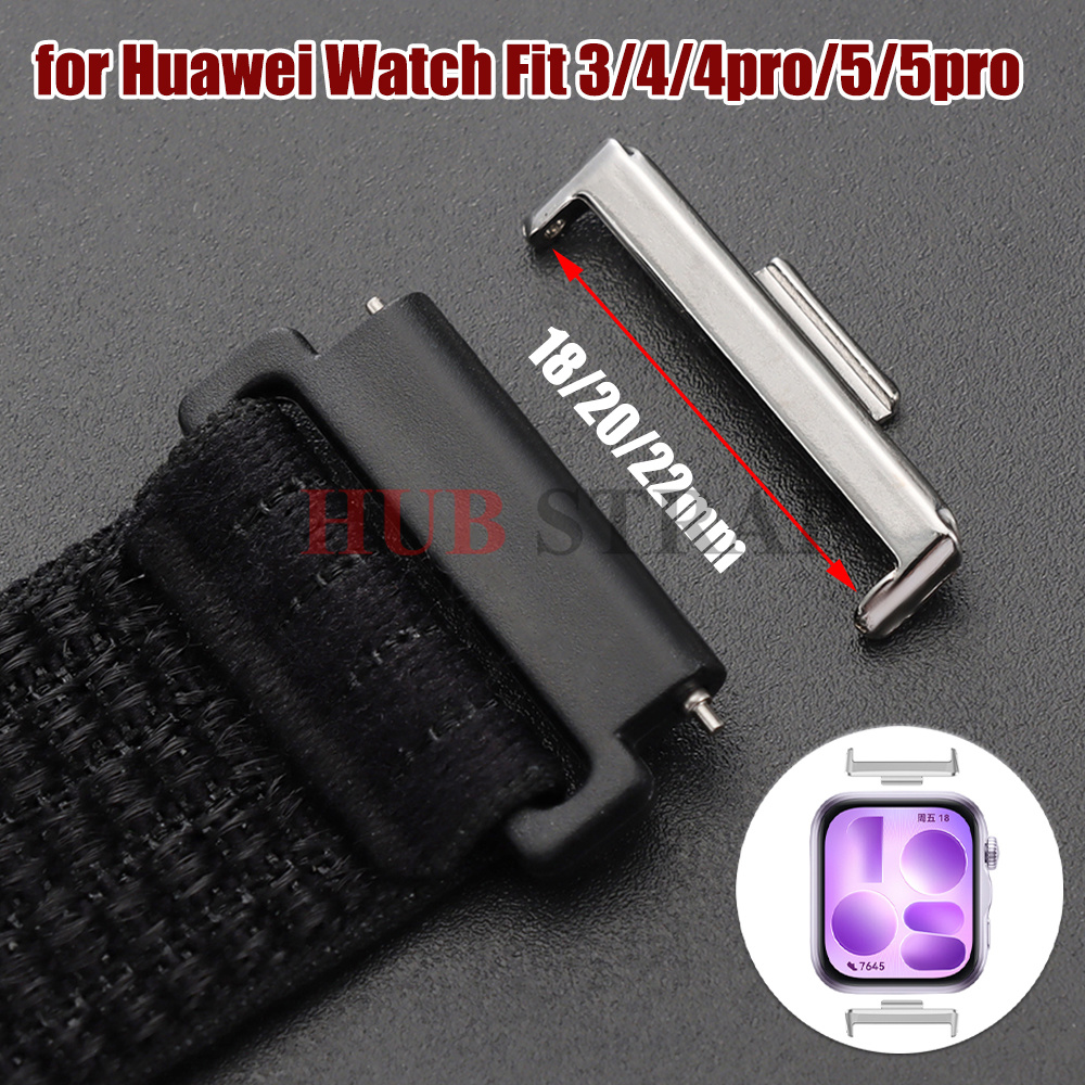 18mm 20mm 22mm Stainless Steel - Huawei Smartwatch Accessories ulasan dan harga